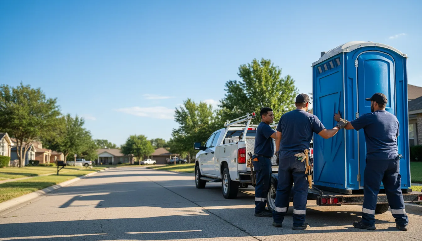 Portable Toilet Rental in Alex, OK near me